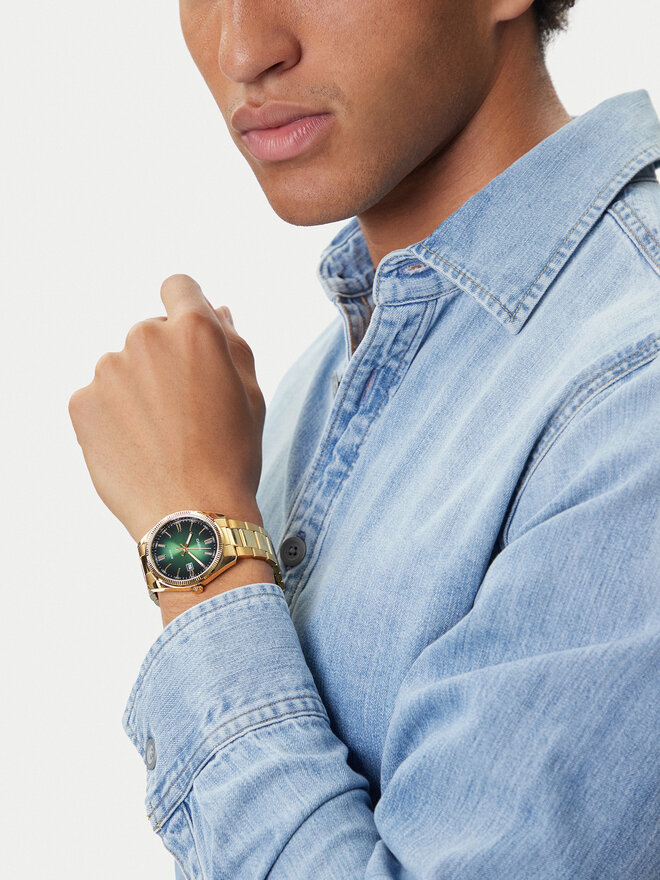 Casio Karóra Casio MTP-1302PGC-3AVEF Zöld