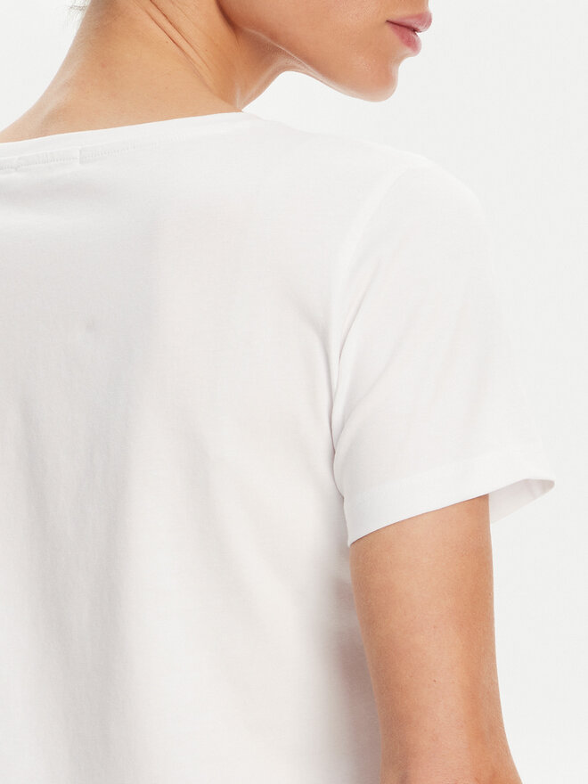 Gaudi Gaudi Camiseta 511BD64037 Blanco Regular Fit