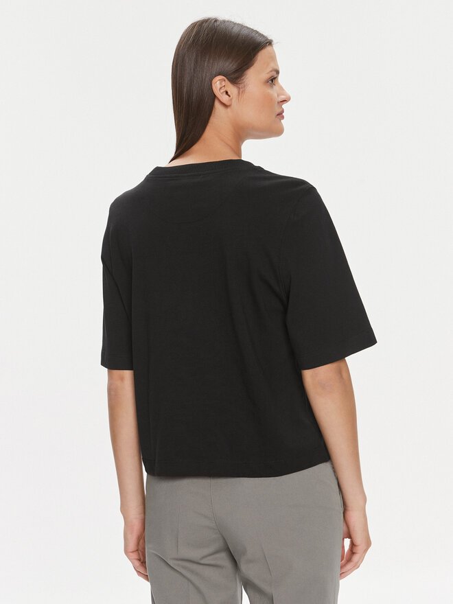 United Colors Of Benetton United Colors Of Benetton T-Shirt 3BL0E17G5 Μαύρο Boxy Fit