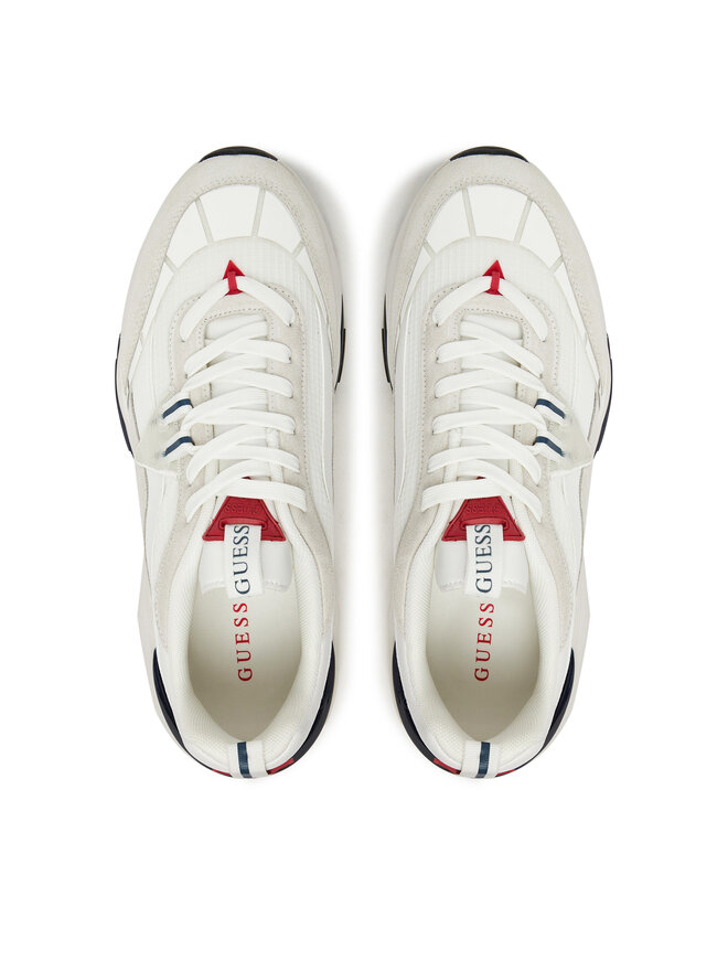 Guess Sneakersy Guess FMTVAL FAL12 Biela