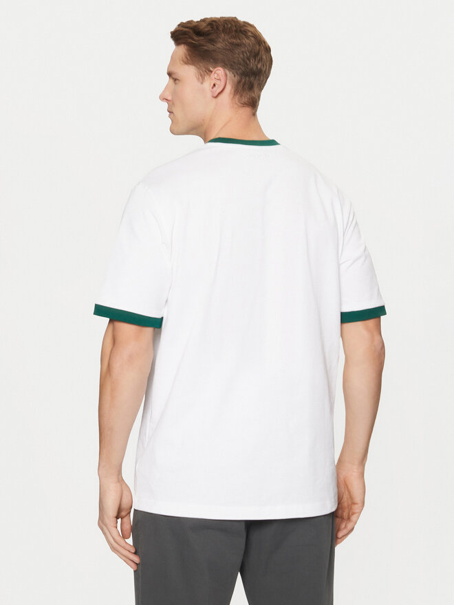 adidas adidas Marškinėliai Simple JC8371 Balta Regular Fit