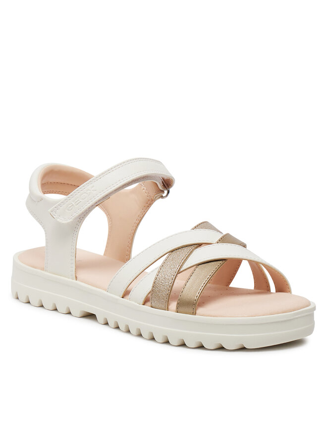 Geox Sandalen Geox J Sandal Coralie Gir J356EA 054AJ C0588 D Weiß