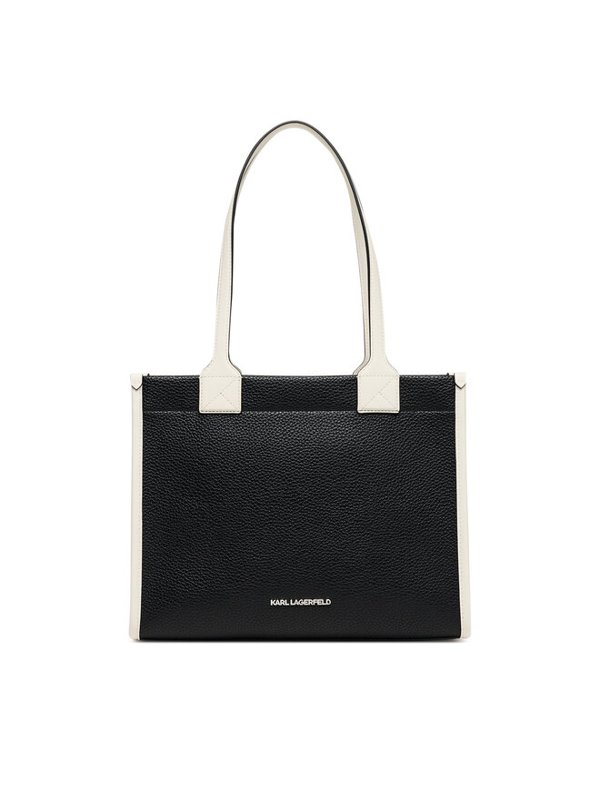 KARL LAGERFELD Ročna torba KARL LAGERFELD A1W30042 Črna