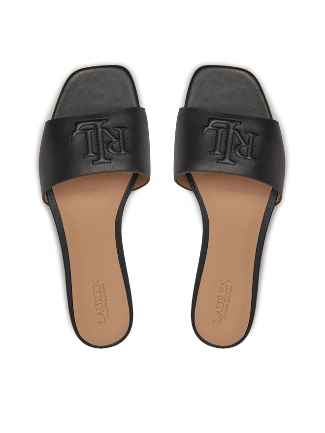 LAUREN RALPH LAUREN Natikače LAUREN RALPH LAUREN Everley 802959142001 Crna