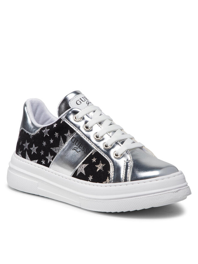 Guess Tenisice Guess Wilma Star FJ5WIM FAB12 Srebrna