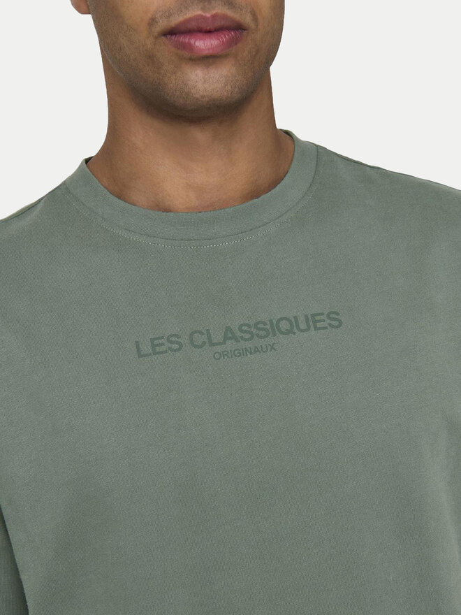 Only & Sons Only & Sons Camiseta 22028766 Verde Relaxed Fit