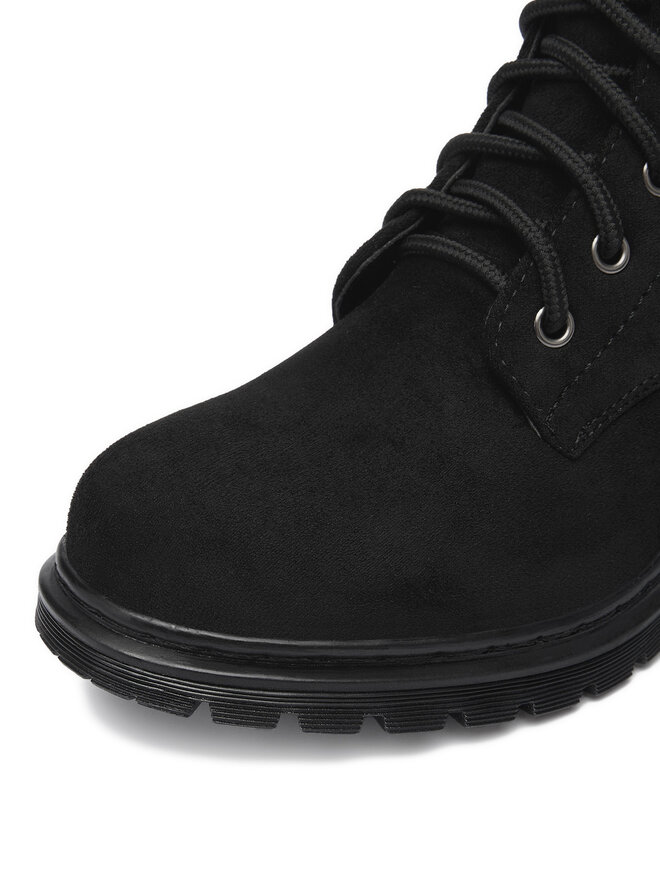 DeeZee Botines planos DeeZee 1898 Negro