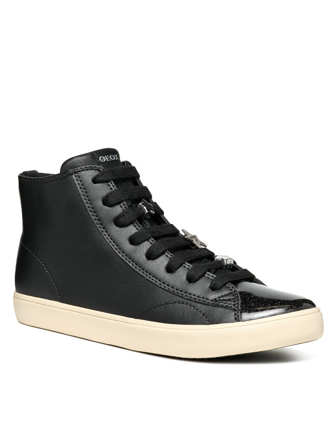Geox Сникърси Geox J Gisli Girl J464NJ 0BCKC C9999 M Черен