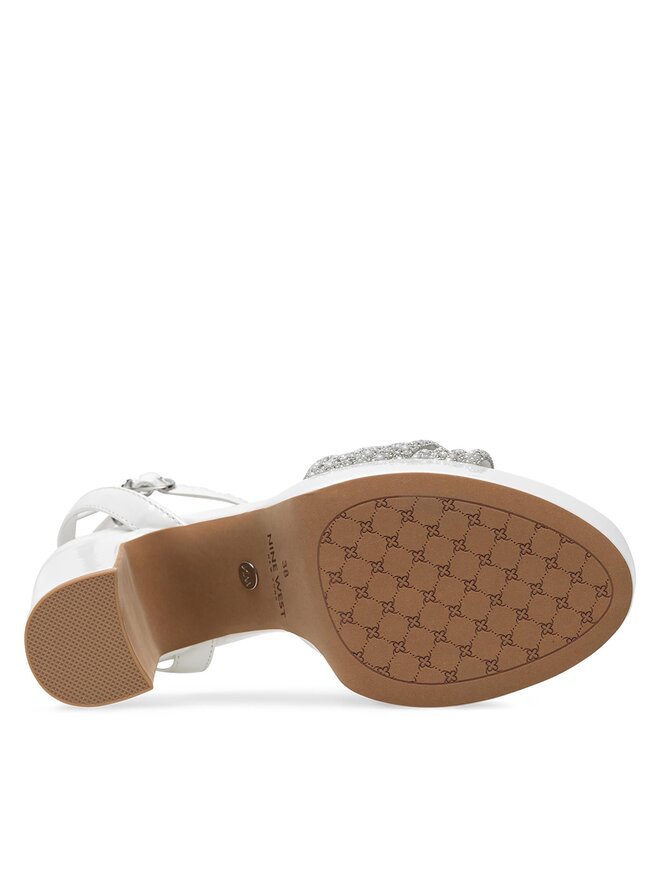 Nine West Sandale Nine West WFA2736-1 Alb