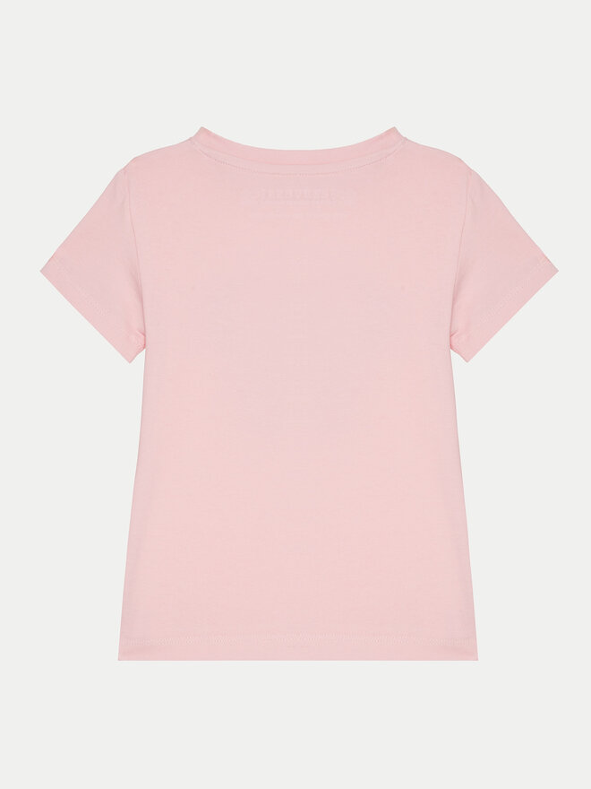 Guess Guess Marškinėliai K5RI00 K6YW4 Rožinė Regular Fit