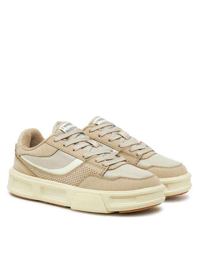 TWINSET Снікерcи TWINSET 251TCP034 Бежевий