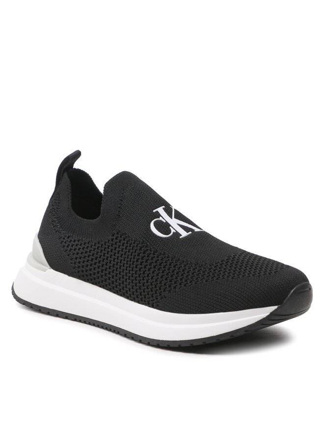 Calvin Klein Jeans Tenisice Calvin Klein Jeans Low Cut Easy-On Sneaker V3X9-80587-0702 M Crna