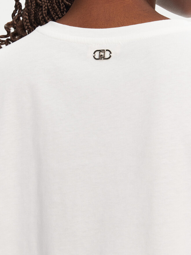 Liu Jo Liu Jo Camiseta WA5148 J4893 Blanco Regular Fit