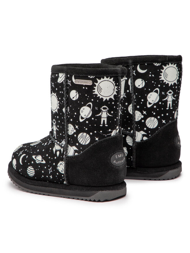 EMU Australia Schneeschuhe EMU Australia Outer Space Brumby K12361 Schwarz