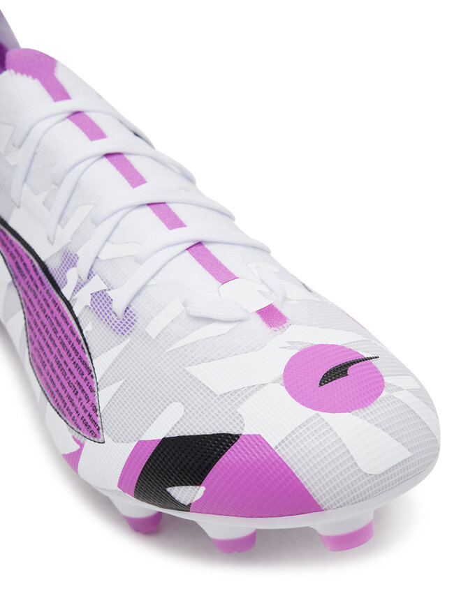 Puma Buty do piłki nożnej Puma Ultra 5 Match Forever Fg/Ag 108412 01 Biały