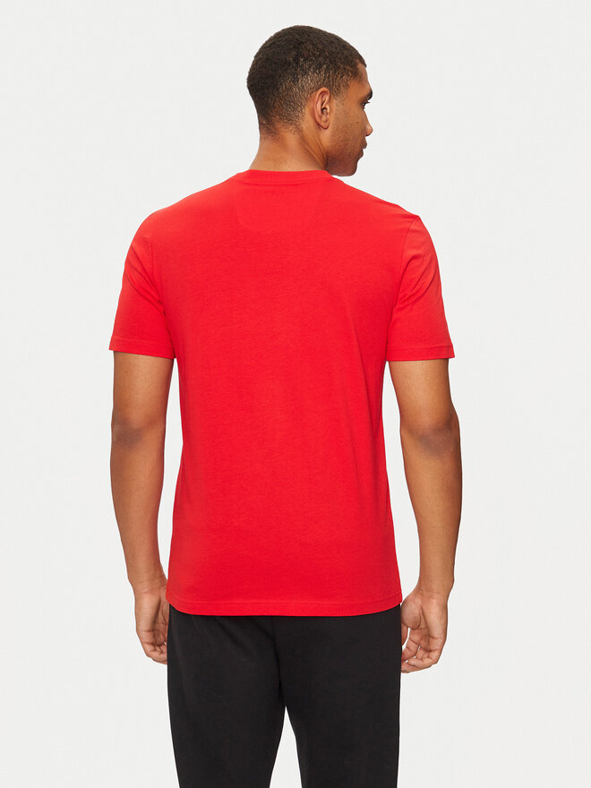 BOSS BOSS Camiseta 50525208 Rojo Regular Fit