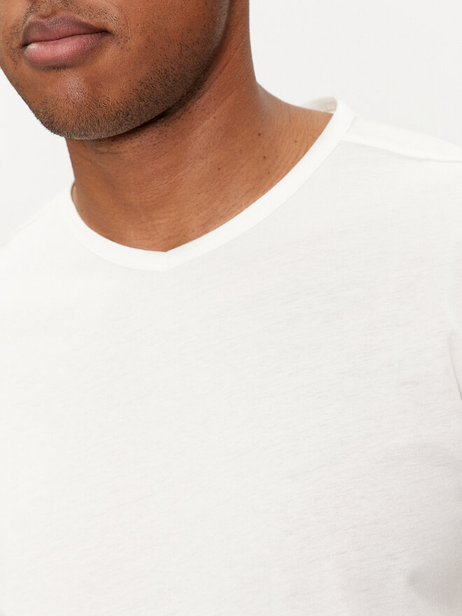 Selected Homme Selected Homme Camiseta 16088574 Blanco Regular Fit