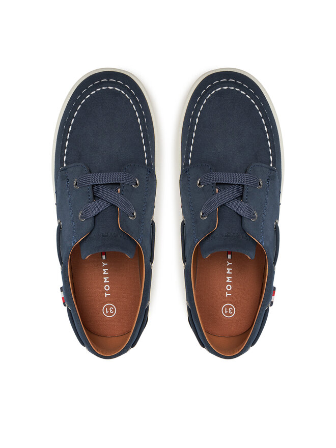 Tommy Hilfiger Polobotky Tommy Hilfiger T3B4-33853-0315 M Tmavomodrá