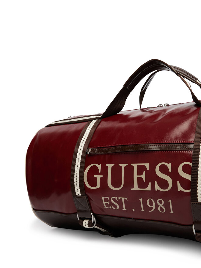 Guess Дорожня сумка Guess TMOSVI P6335 Бордовий