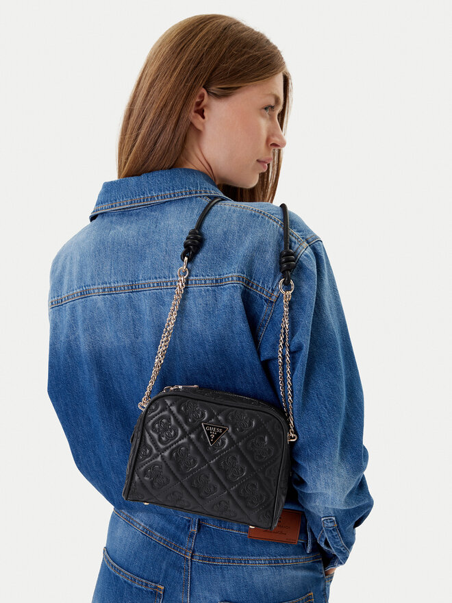 Guess Handtasche Guess Adelasia HWQL96 58140 Schwarz