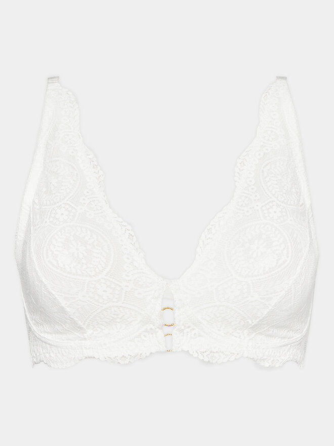 Selmark Selmark Σουτιέν Bralette Matilda 31110 Λευκό