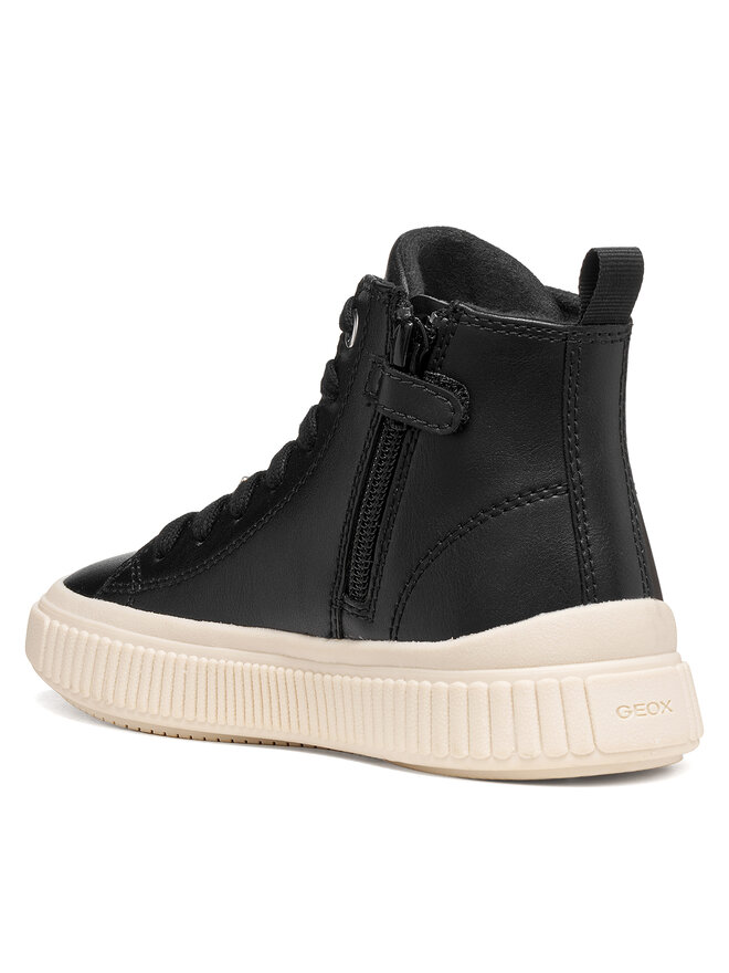 Geox Sneakers Geox J Laquinny Girl J66M3A 000BC C9999 M Schwarz