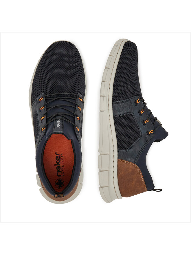 Rieker Sneakersy Rieker B7796-14 Tmavomodrá