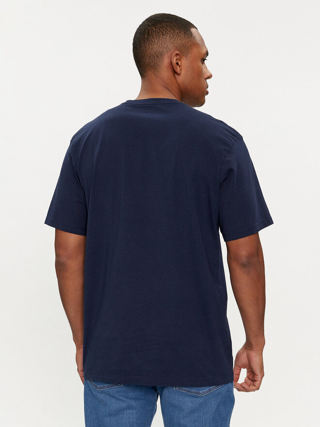 Wrangler Wrangler Marškinėliai Americana 112350561 Tamsiai mėlyna Regular Fit