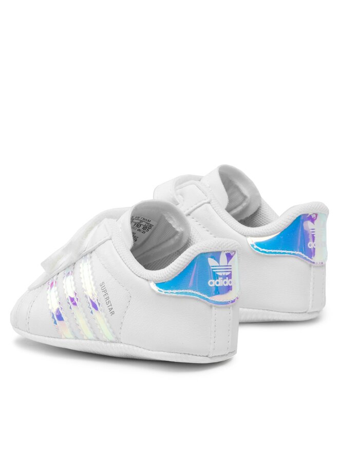adidas Sneakersy adidas Superstar Crib BD8000 Biela
