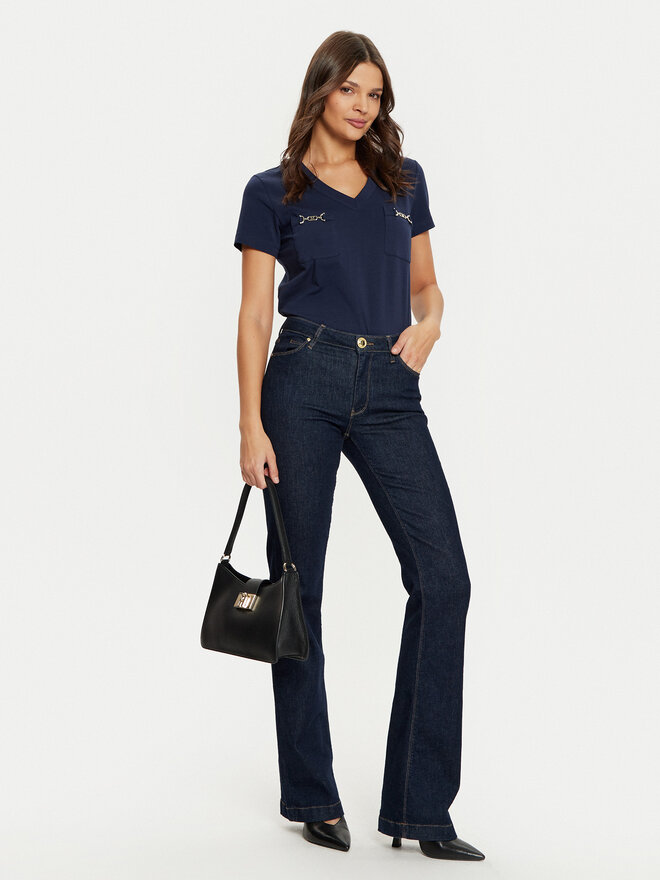 Marciano Guess Marciano Guess Majica 5RGI03 6008A Mornarsko modra Regular Fit
