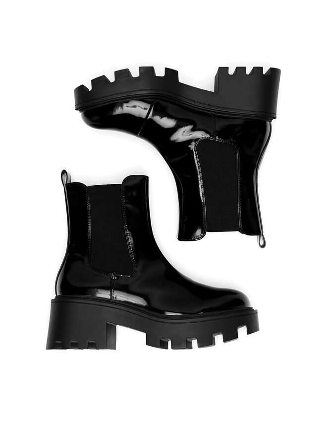 DeeZee Botki DeeZee WYL3949-1 Czarny