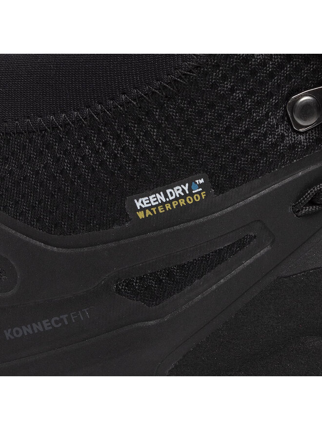 Keen Trekkingschuhe Keen Explore Mid Wp 1021602 Schwarz