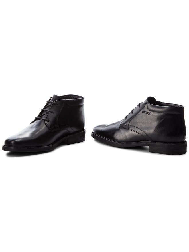 Geox Schnürschuhe Geox U Brandolf A U844VA 00043 C9999 Schwarz