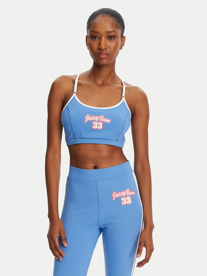 Juicy Couture Juicy Couture Бюстгальтер-топ JCSNS125404 Голубий