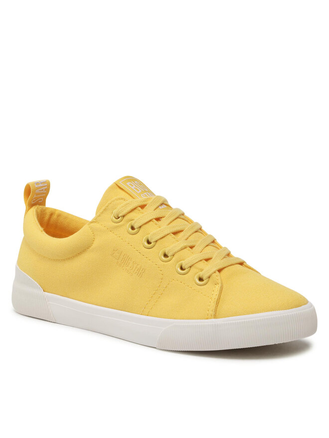 Big Star Shoes Tenisówki Big Star Shoes KK274050 Żółty