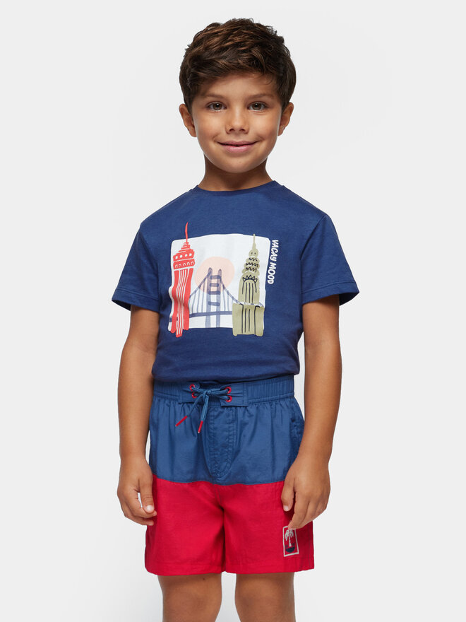 Mayoral Mayoral 2er-Set T-Shirts 3021 Bunt Regular Fit