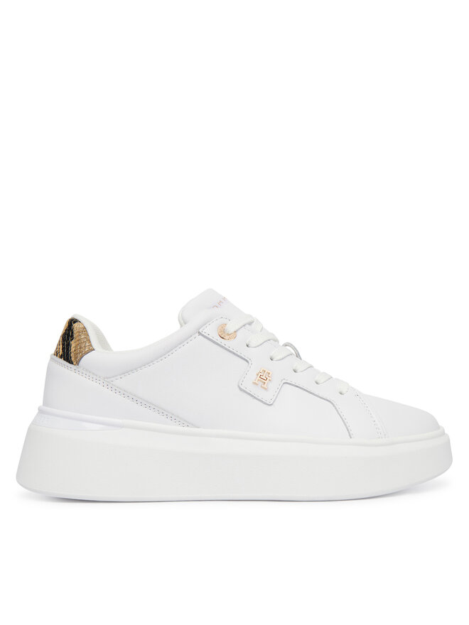 Tommy Hilfiger Sneakers Tommy Hilfiger Chic Platform Snake FW0FW09456 Weiß