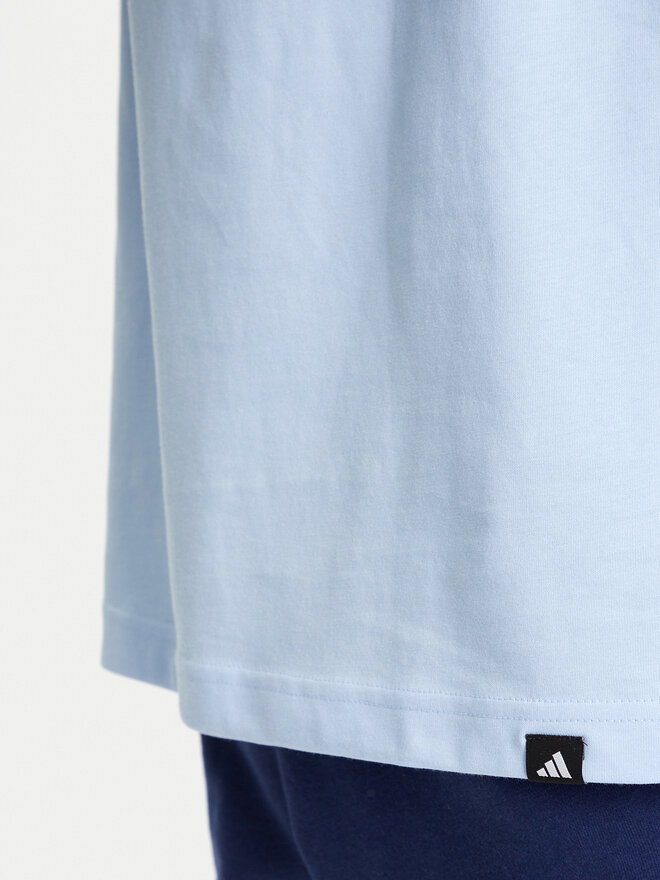 adidas adidas Camiseta Food Grilled Cheese Graphic JM6460 Celeste Regular Fit