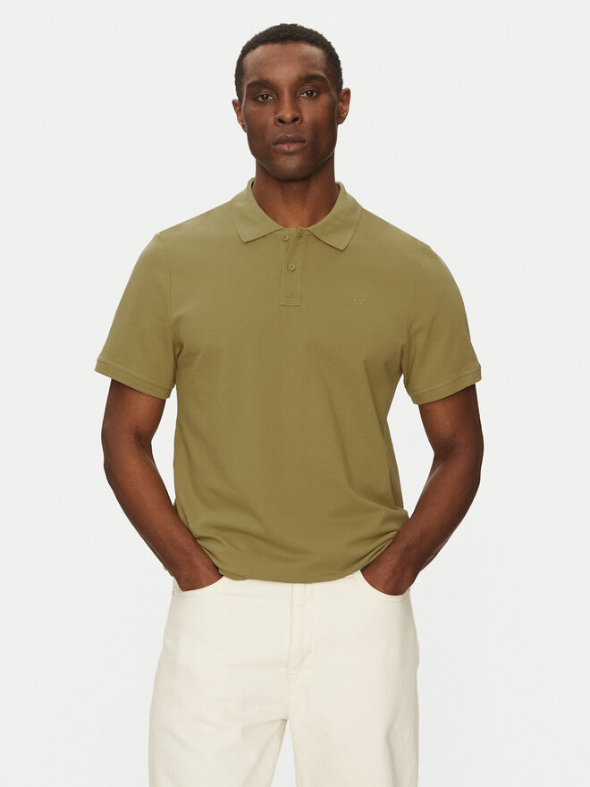 Mustang Mustang Poloshirt Palco 1016293 Grün Regular Fit
