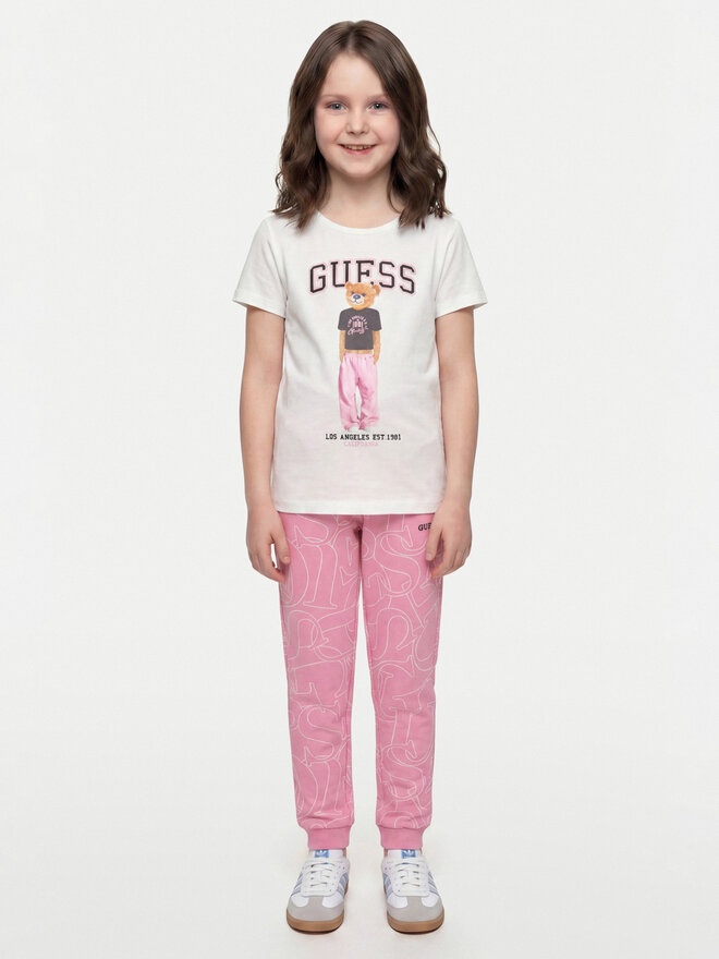 Guess Guess T-Shirt J6YI08 K3710 Weiß Regular Fit