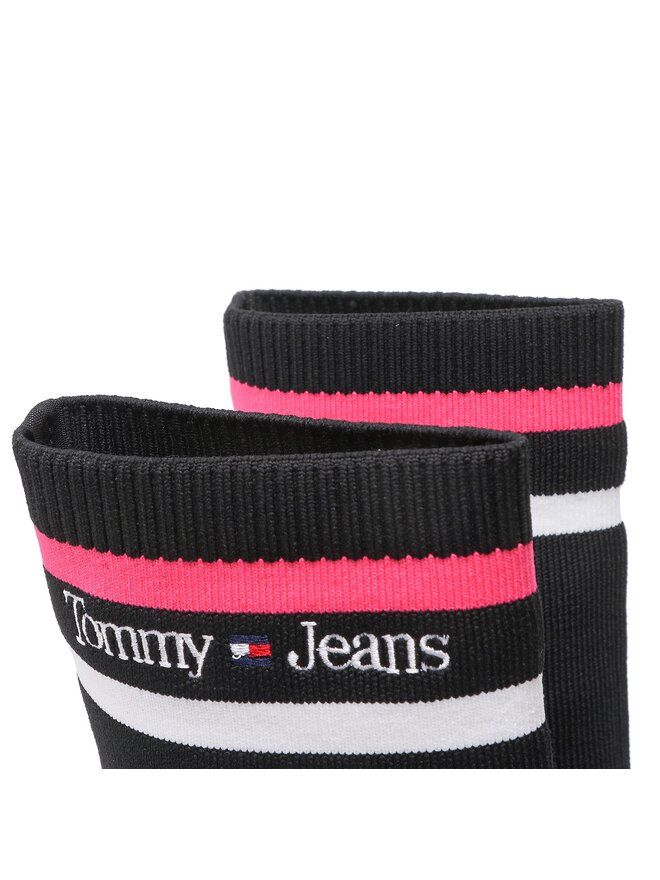 Tommy Jeans Aulinukai Tommy Jeans Knitted Boot EN0EN02061 Juoda