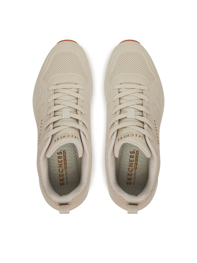 Skechers Sneakersy Skechers Tres-Air Uno-Casairal 183090/OFWT Biały