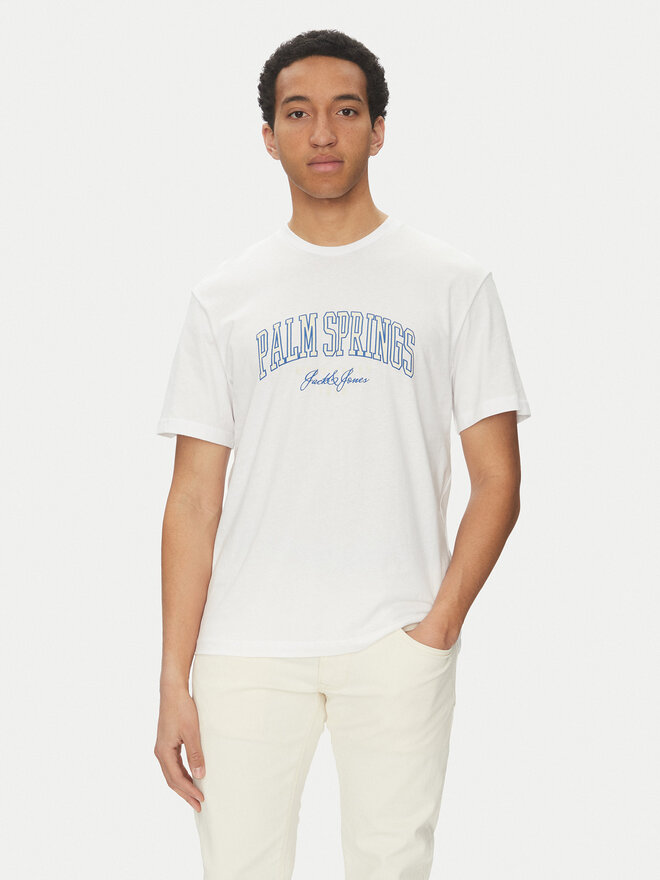 Jack&Jones Jack&Jones Camiseta Detroit 12268441 Blanco Relaxed Fit