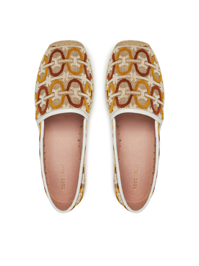 Coccinelle Espadrile Coccinelle E4 SRN 22 01 01 Bež