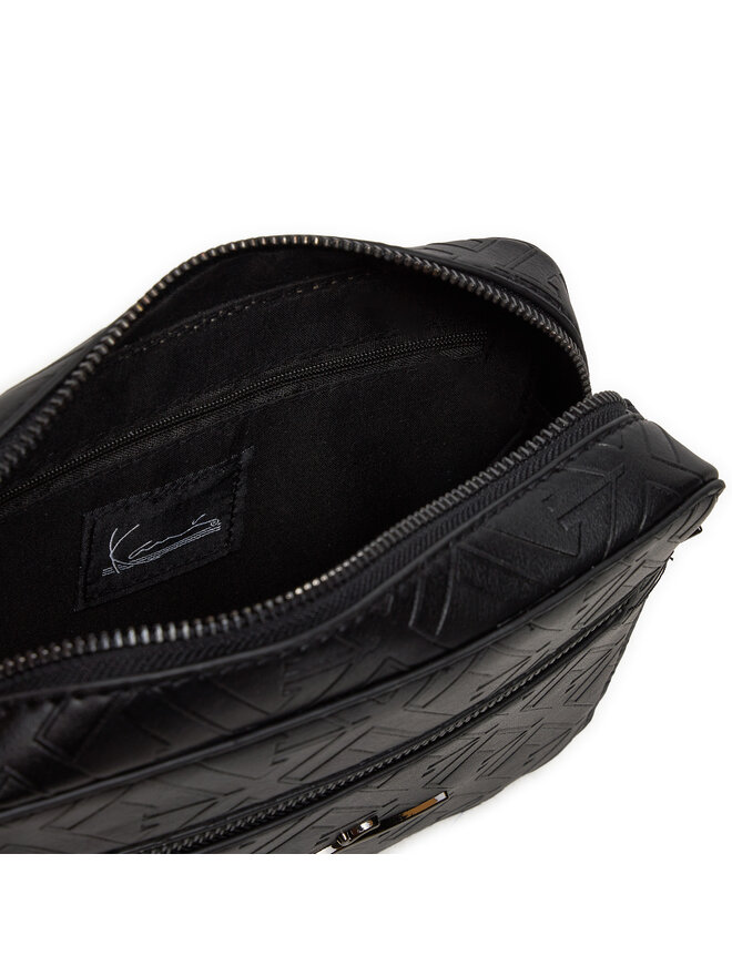 Karl Kani Handtasche Karl Kani Signature Emboss Messenger Bag 4052045 Schwarz