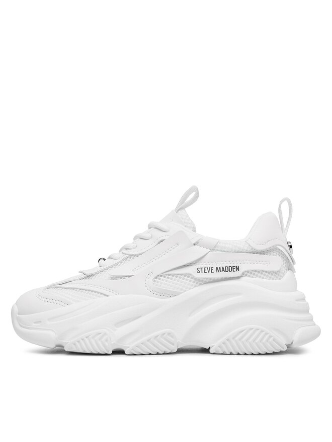 Steve Madden Laisvalaikio batai Steve Madden Possession-E Sneaker SM19000033 SM19000033-002 Balta