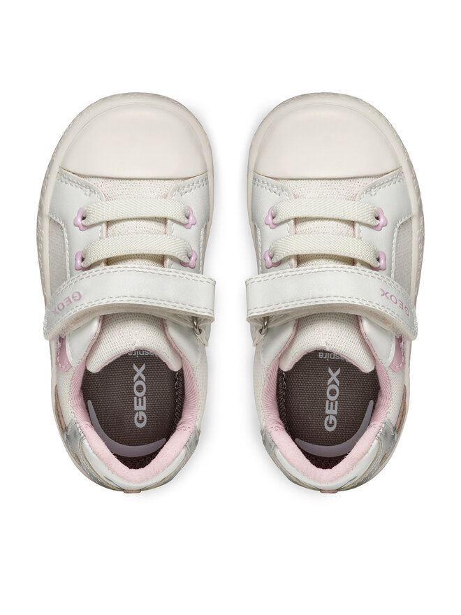 Geox Sneakersy Geox B Gisli B551MB 00954 C1000 S Bílá