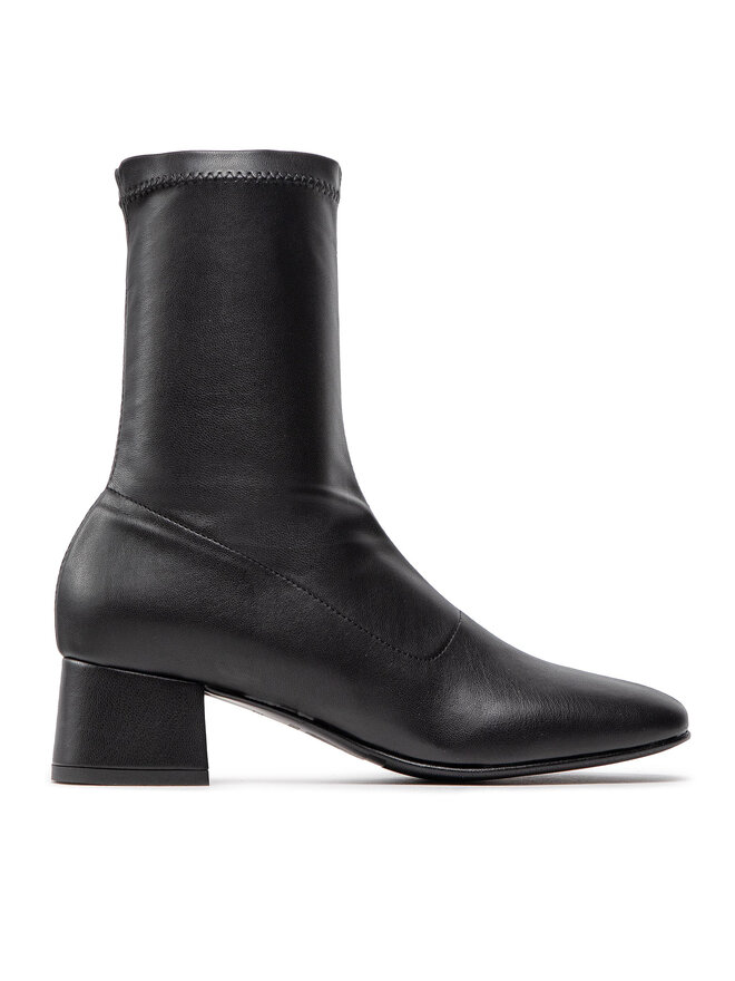 Bottine simple noir cheap