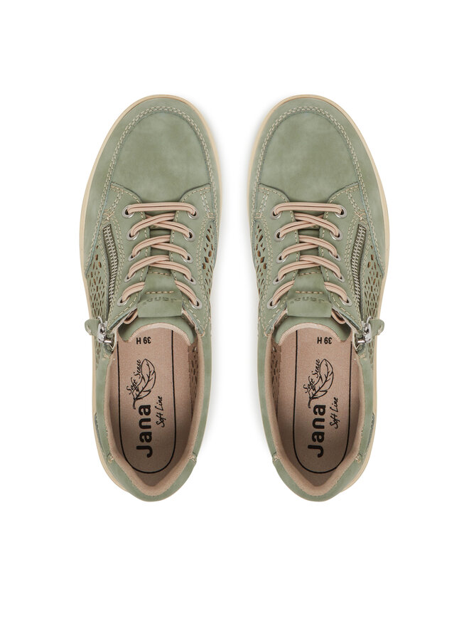Jana Halbschuhe Jana 8-23665-44 Khakifarben