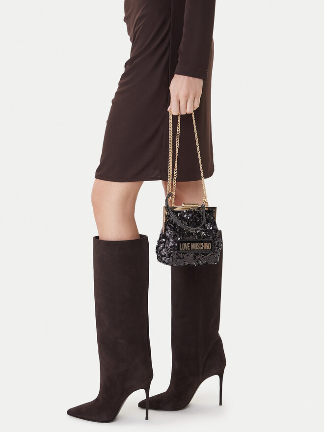 LOVE MOSCHINO Handtasche LOVE MOSCHINO JC4146PP0NKK100A Schwarz